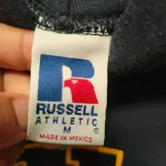 UCLA By Russell Athletic Blue Hooded Pullover Sweatshirt Sz Medium - Picture 4 of 5